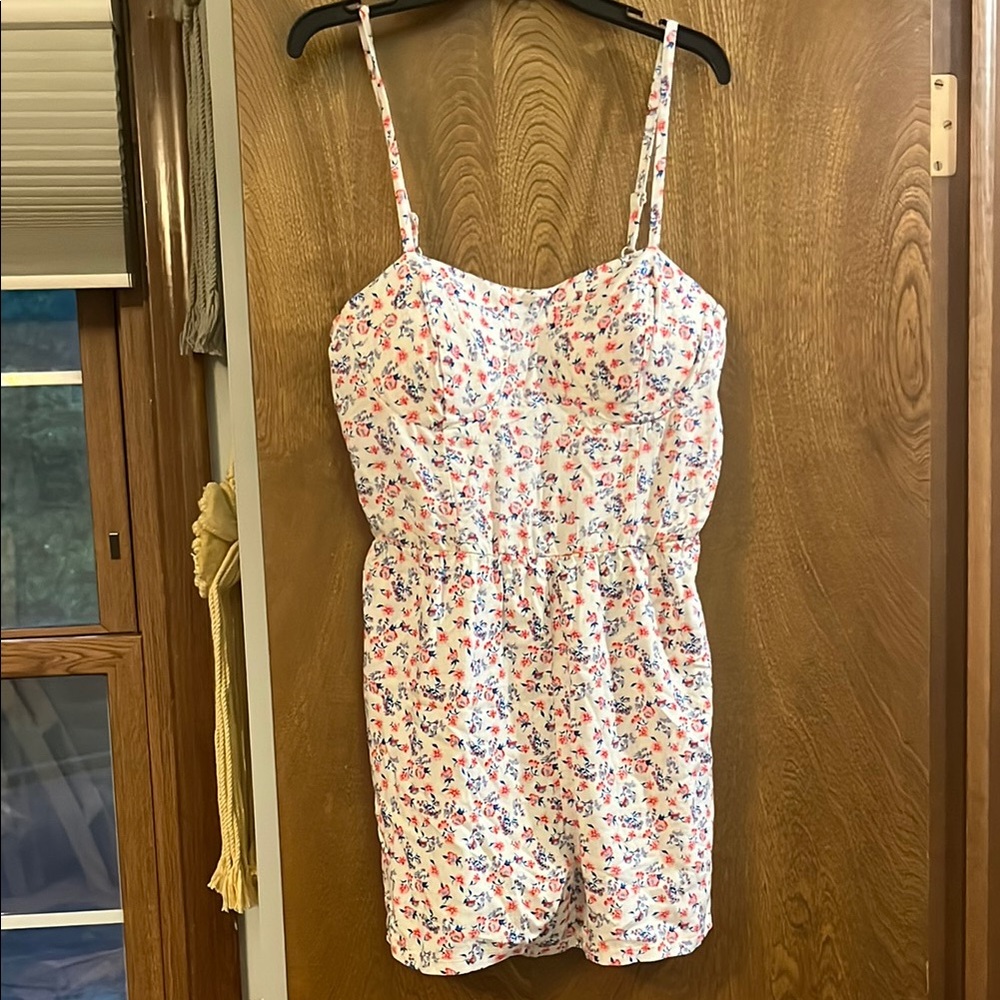 Lily Rose Multicolor Floral Romper